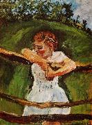 Chaim Soutine Young Girl at the Fence china oil painting reproduction